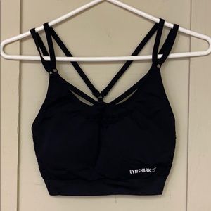 Gymshark black sports bra